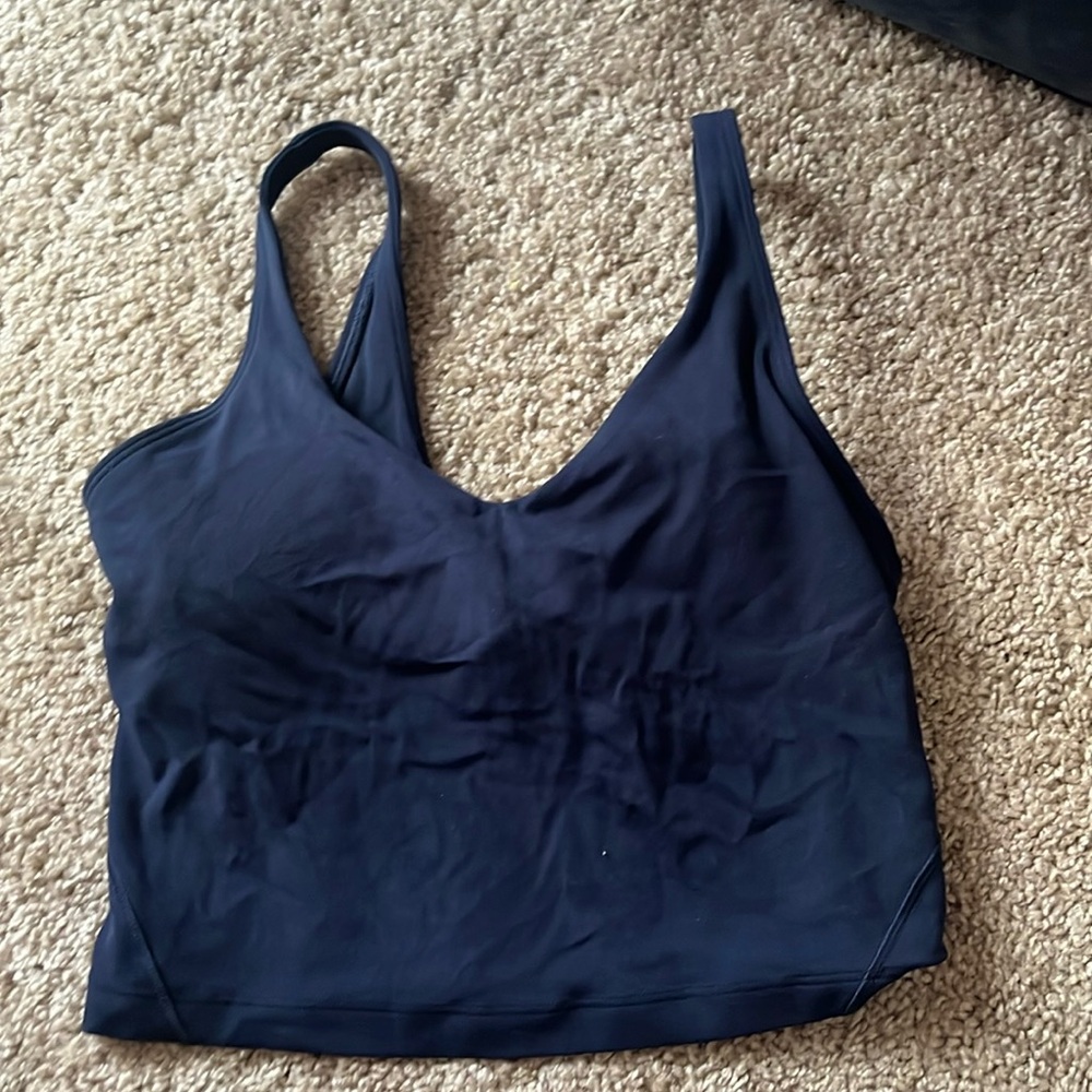 Lululemon align tank true navy size 2